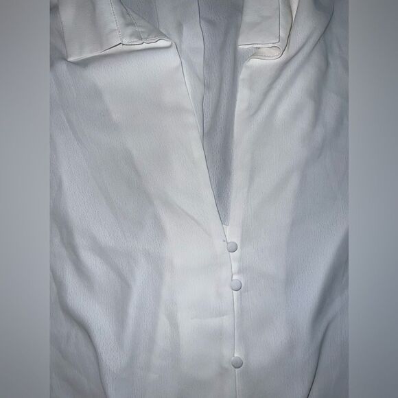 Soft Surroundings Lorenza Blouse with Sheer Eyelet Sleeves Size XL EUC - Picture 7 of 9